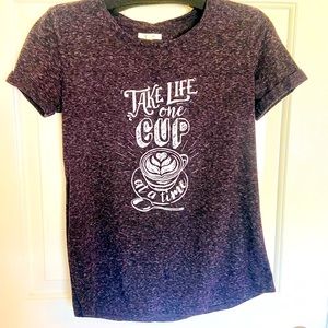 Maurice’s: Gray Graphic T-Shirt, Ultra Soft Material, Short Sleeve, Lightweight